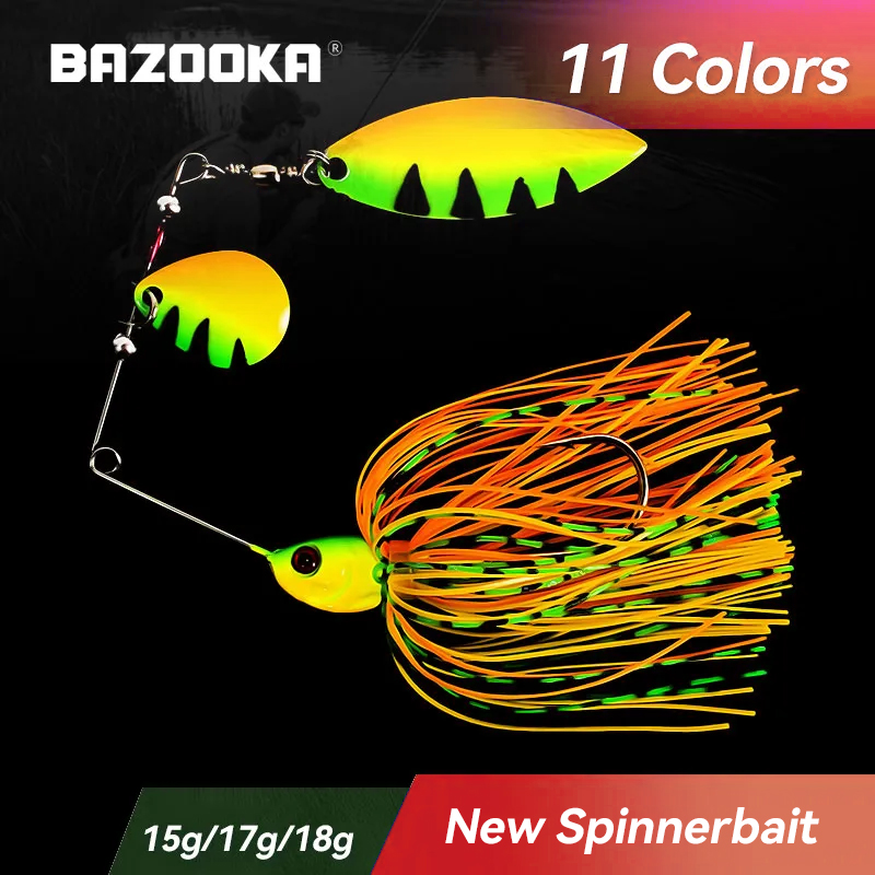 Bazooka 15g 18g Spinnerbait Fi - Fishing Lure Spoon recensione e prezzo