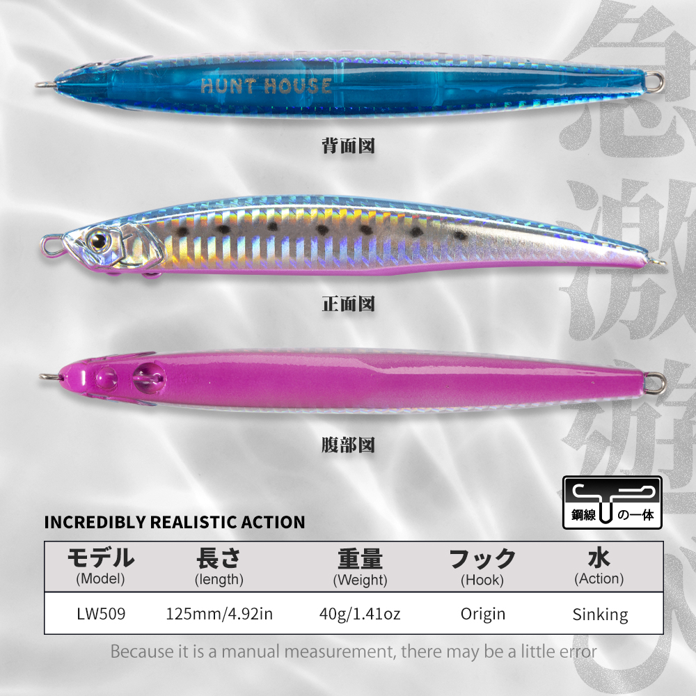 Hunthouse Fishing Press Heavy  - Fishing Lure Popper recensione e prezzo