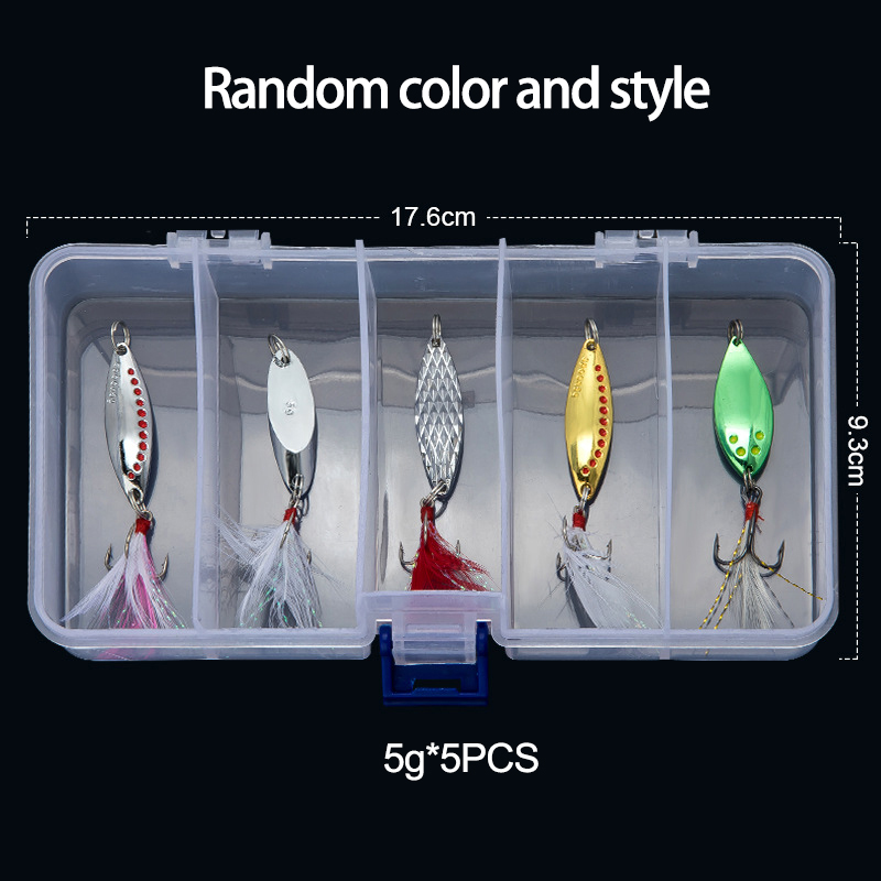 Metal Spoon Spinner Fishing Lu - Fishing Lure Spinner recensione e prezzo