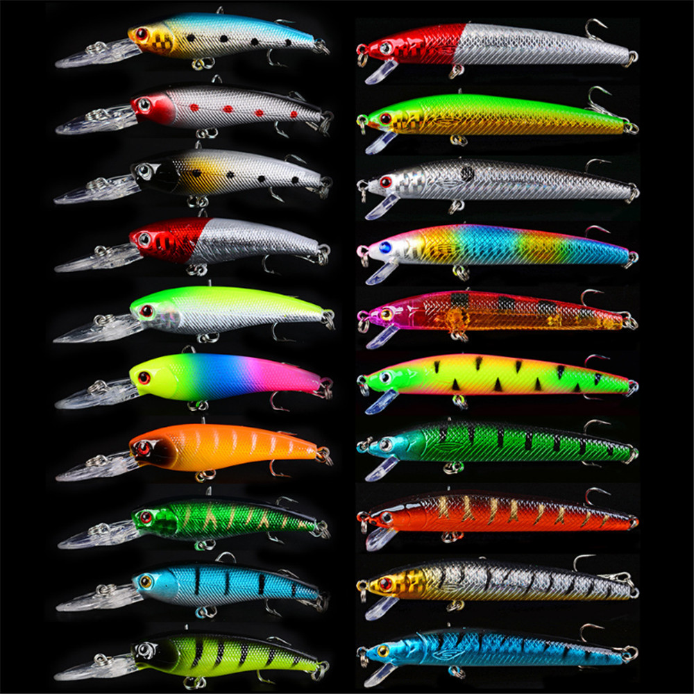 20pcs/lot Minnow Fishing Lures - Fishing Lure Crankbait recensione e prezzo