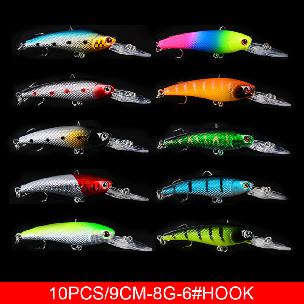 20pcs/lot Minnow Fishing Lures - Fishing Lure Crankbait recensione e prezzo