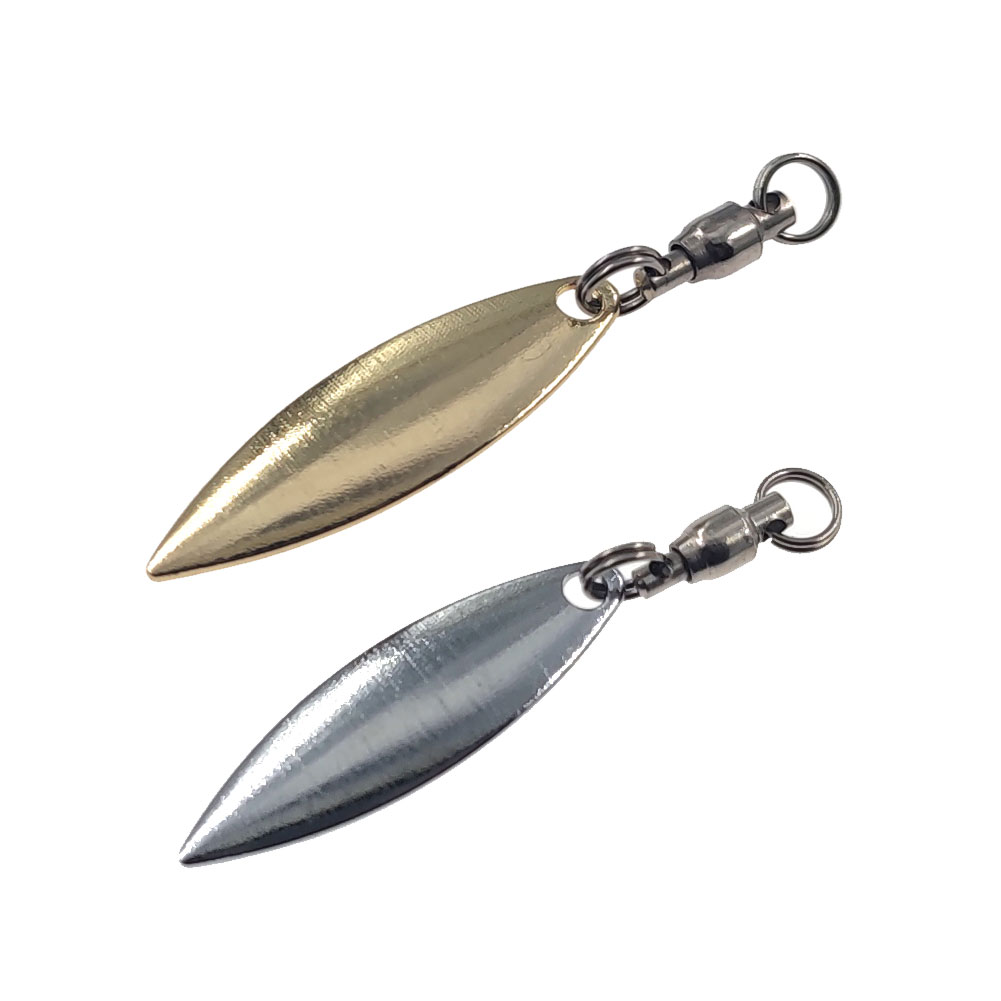 10pcs Willowleaf Blades Spinne - Fishing Lure Blade Bait recensione e prezzo