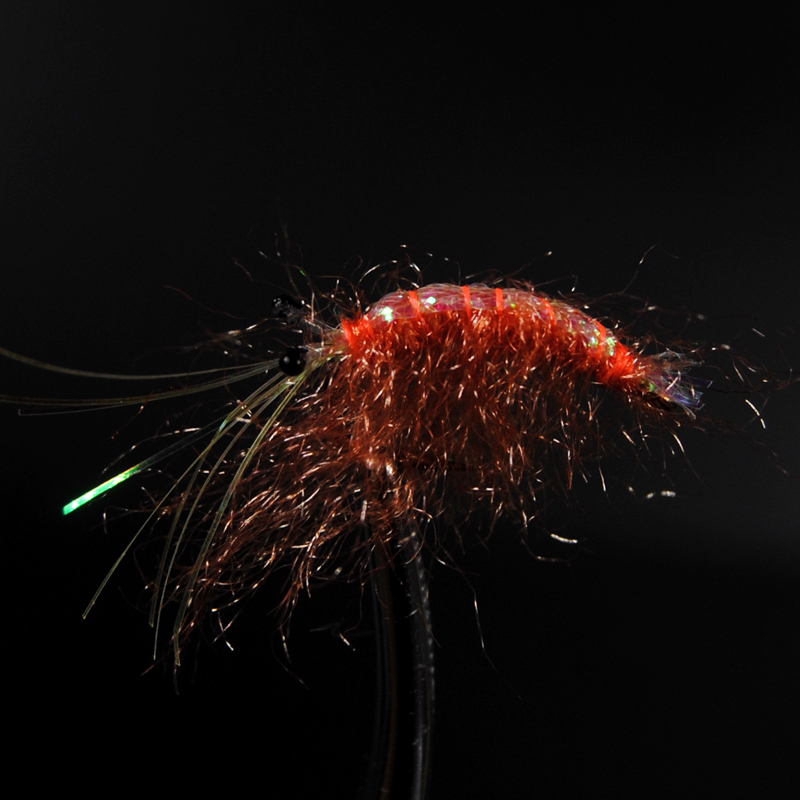 4PCS #6 Orange Color Shrimp Fl - Fishing Lure Soft Plastic recensione e prezzo
