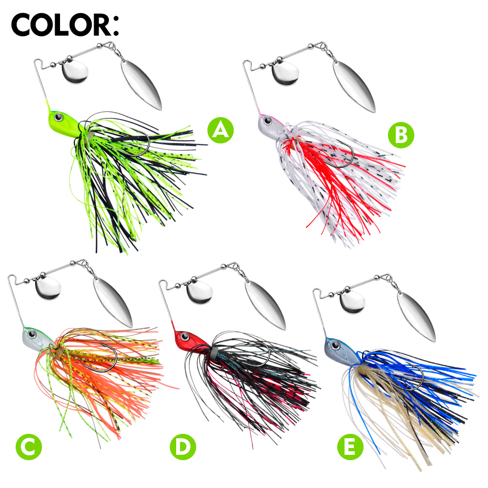 Proberos 10/14g Spinner Bait F - Fishing Lure Blade Bait recensione e prezzo