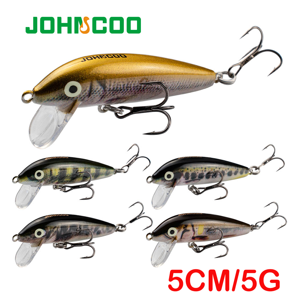 5cm 5g Sinking Minnow Wobblers - Fishing Lure Jerkbait recensione e prezzo