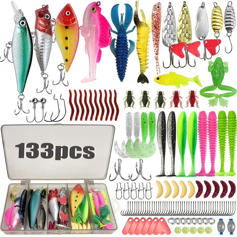 133Pcs Premium Fishing Lures T - Fishing Lure Jig recensione e prezzo
