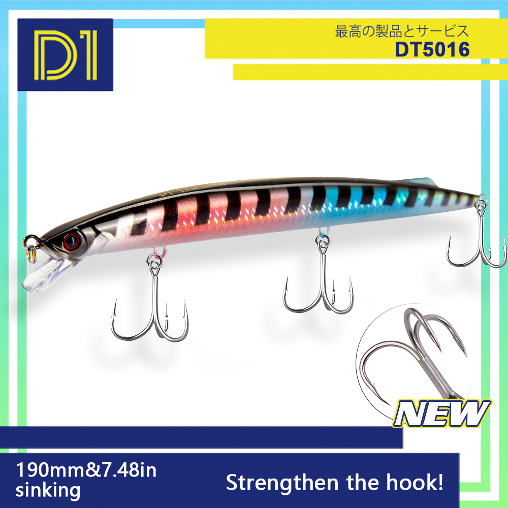 D1 Sea Fishing Minnow Lure 190 - Fishing Lure Jerkbait recensione e prezzo