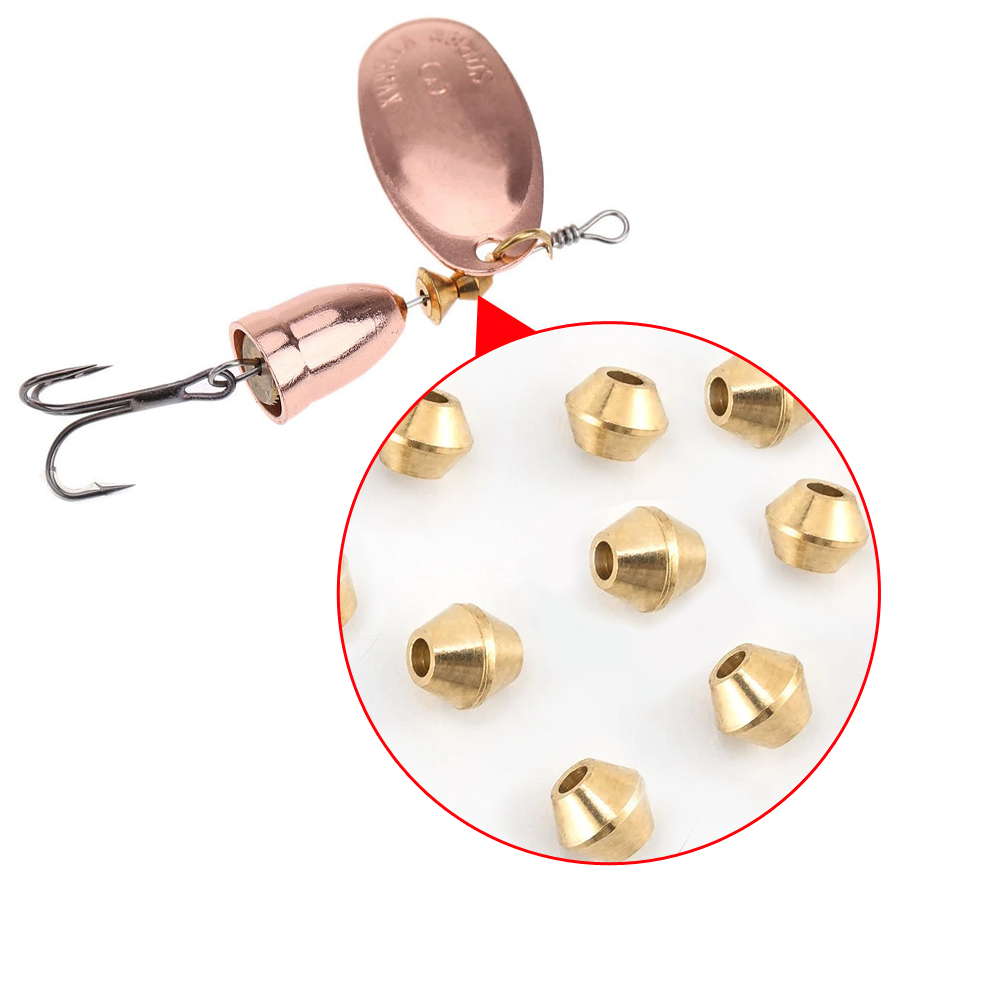 40pcs DIY Lure Brass Fishing B - Fishing Lure Spinner recensione e prezzo