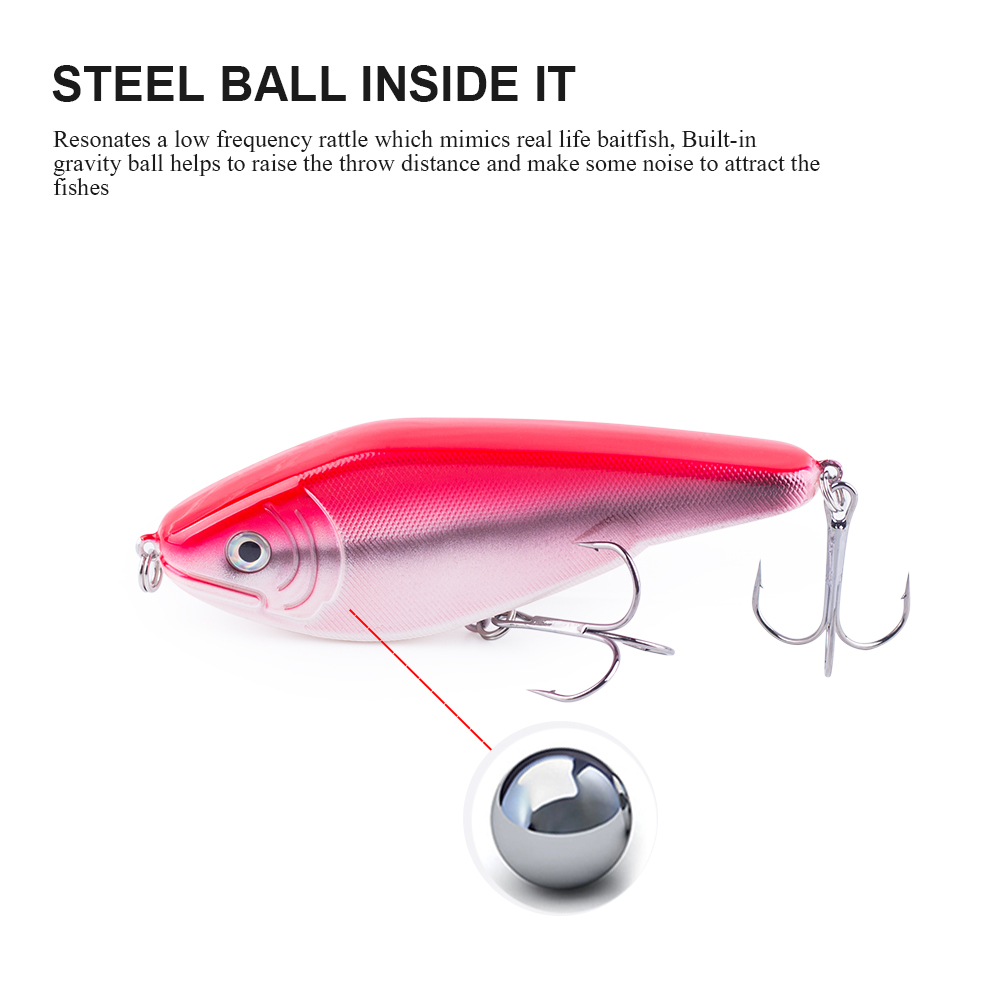 Hanlin NEW Glide Jerkbait 90mm - Fishing Lure Jerkbait recensione e prezzo