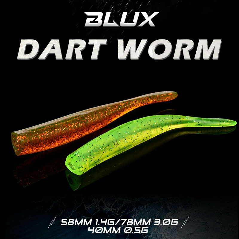 BLUX New Dart Worm Soft Bait 5 - Fishing Lure Soft Plastic recensione e prezzo