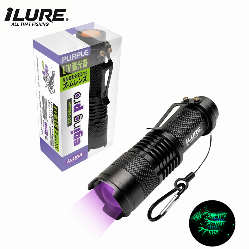 Mini UV Flashlight 395nm Ultra - Fishing Lure Jig recensione e prezzo