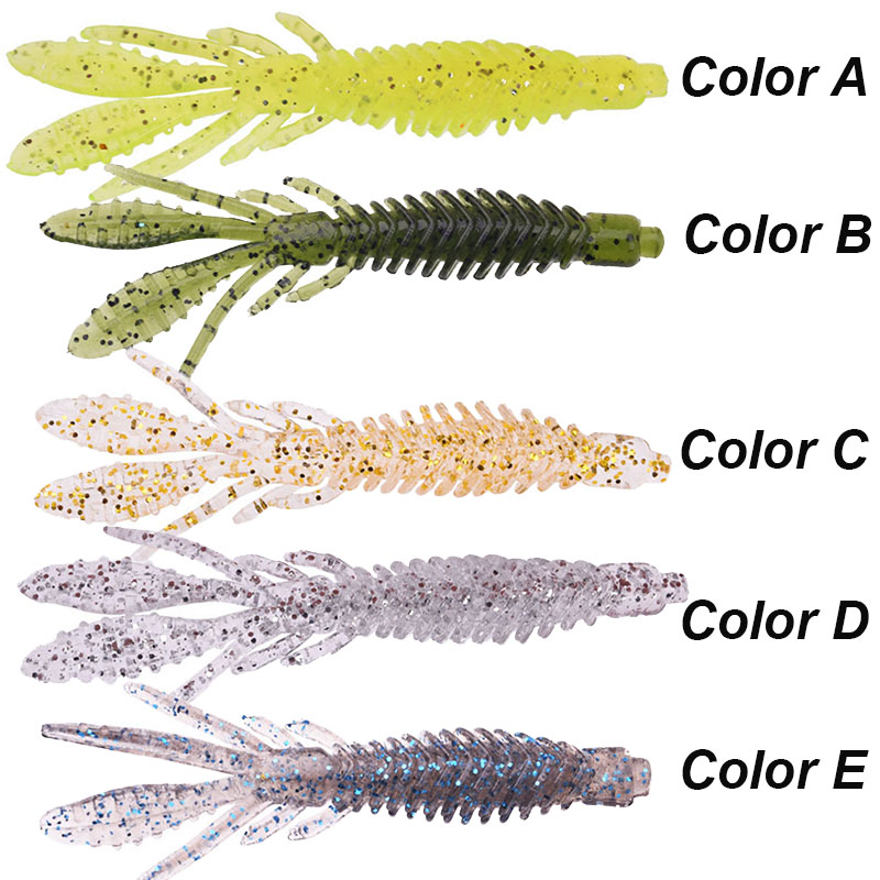 WESTBASS 5PCS Soft Larva Baits - Fishing Lure Soft Plastic recensione e prezzo