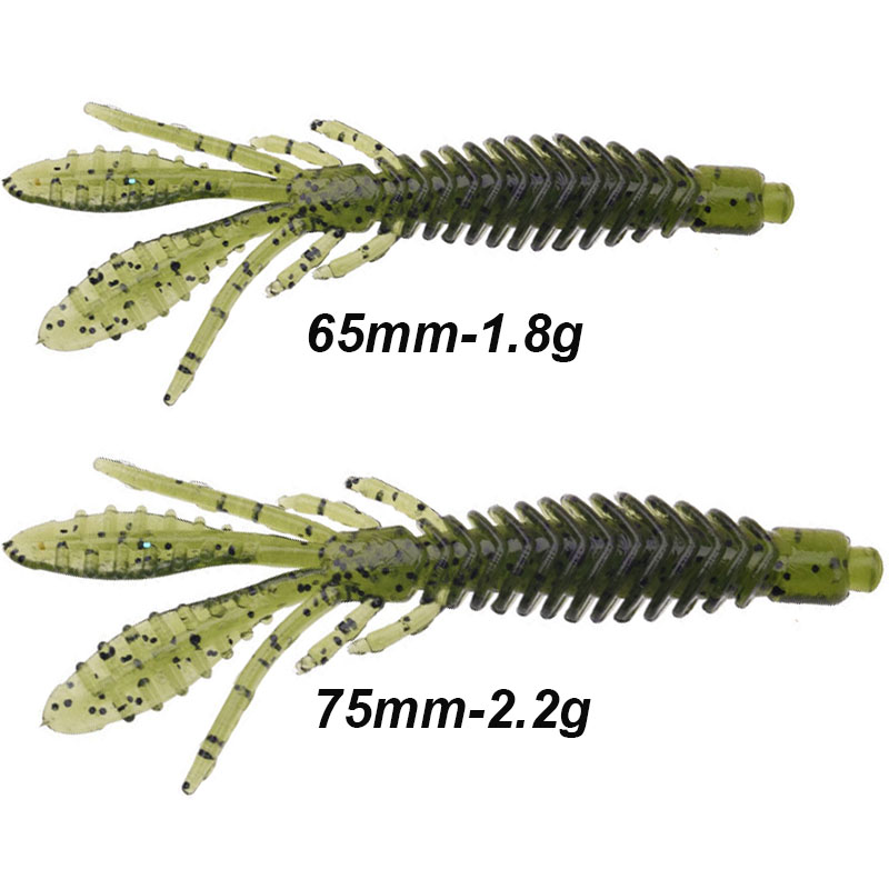 WESTBASS 5PCS Soft Larva Baits - Fishing Lure Soft Plastic recensione e prezzo