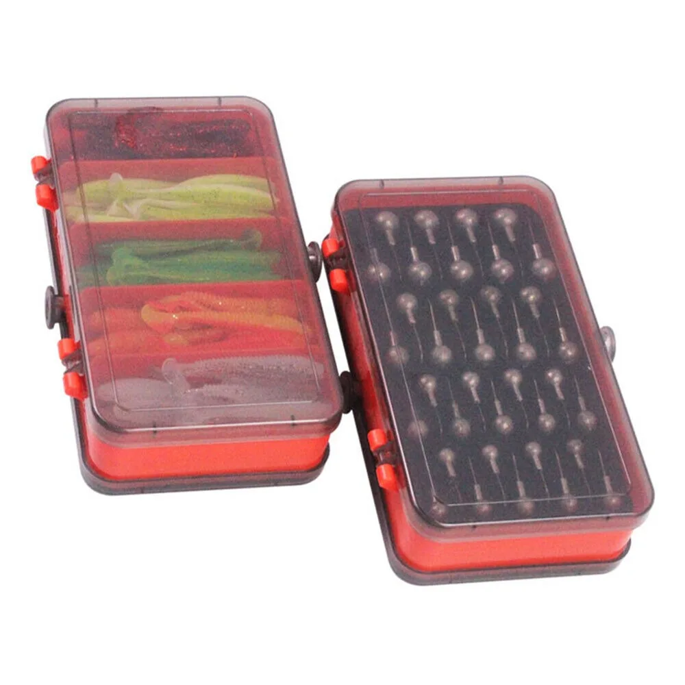 Portable Double Sided Split Ba - Fishing Lure Soft Plastic recensione e prezzo