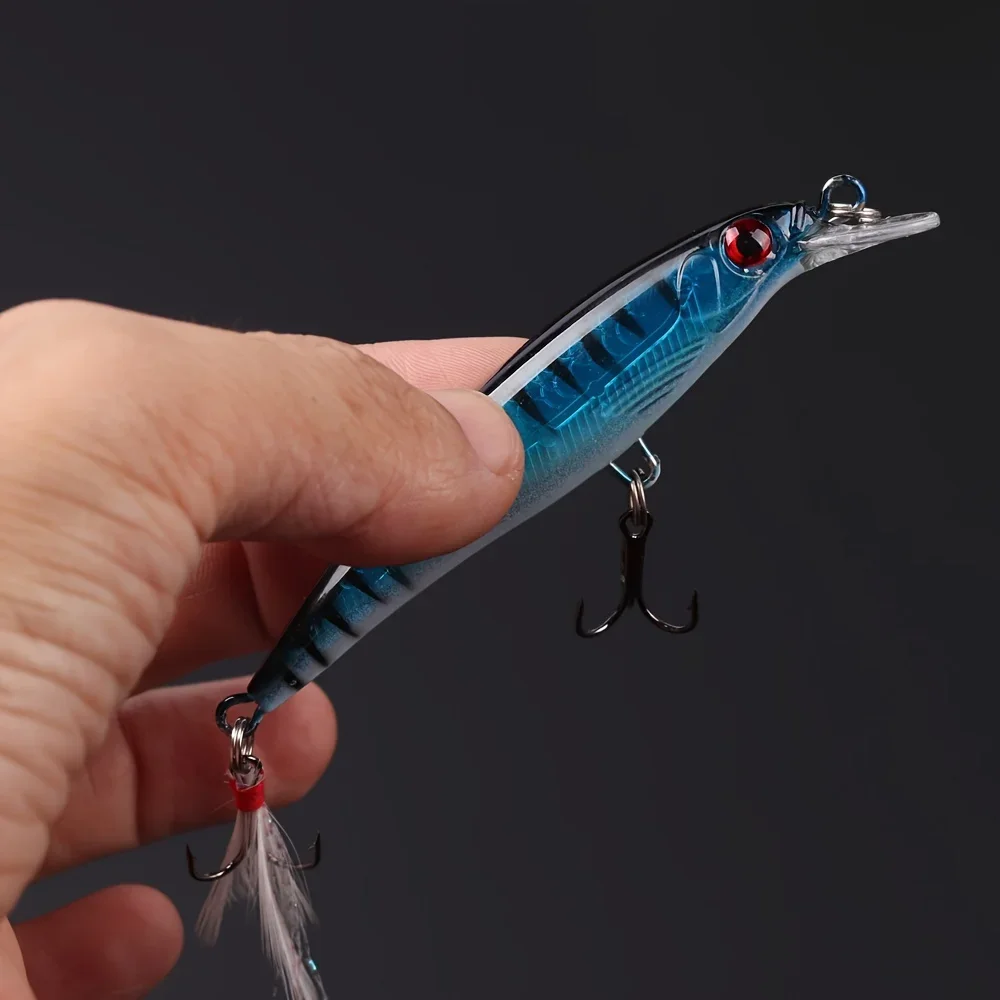 5pcs/box Laser 3D Eyes Bionic  - Fishing Lure Box recensione e prezzo