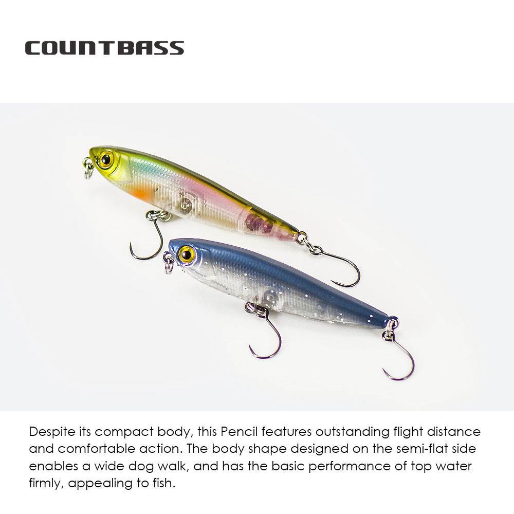 COUNTBASS Wobbler Topwater 55m - Fishing Lure Topwater recensione e prezzo