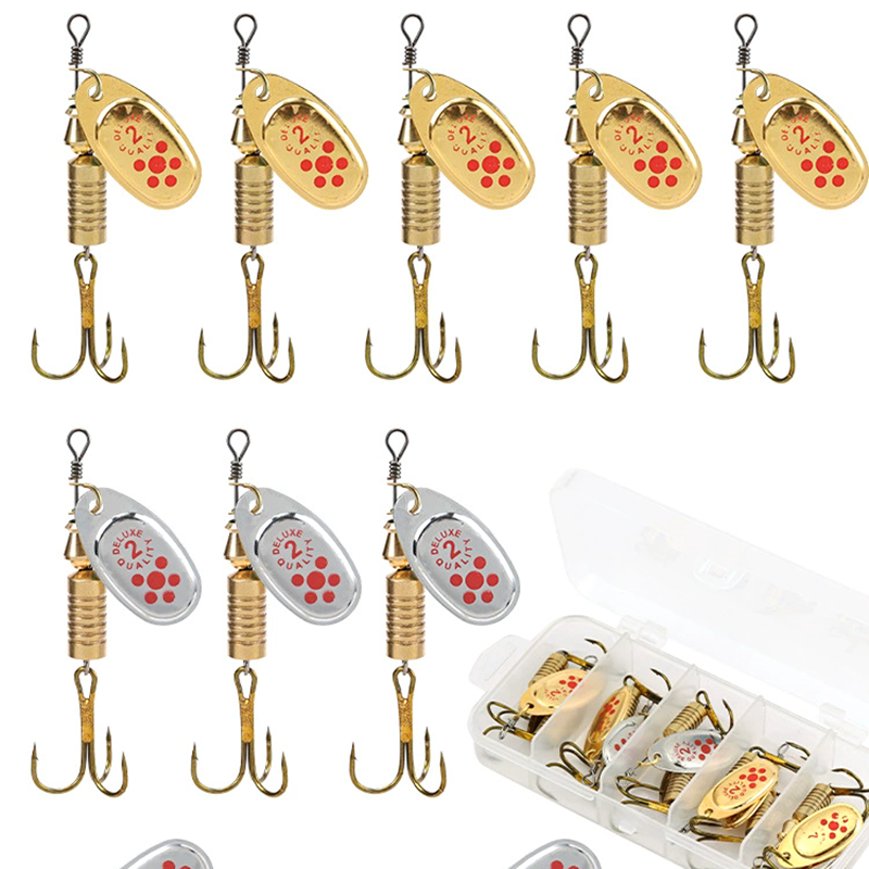 1PCS Metal Plating Spinner Bai - Fishing Lure Spinnerbait recensione e prezzo