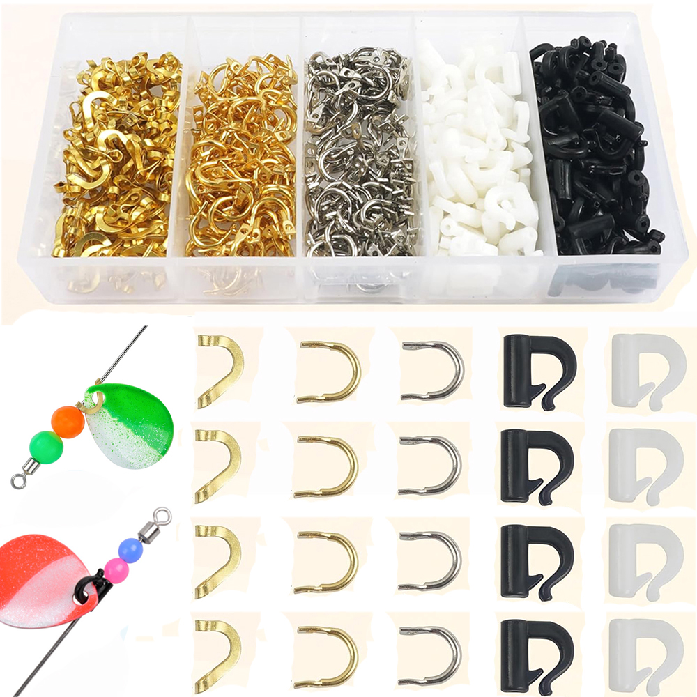 300Pcs Fishing Spinner Clevis  - Fishing Lure Spinner recensione e prezzo