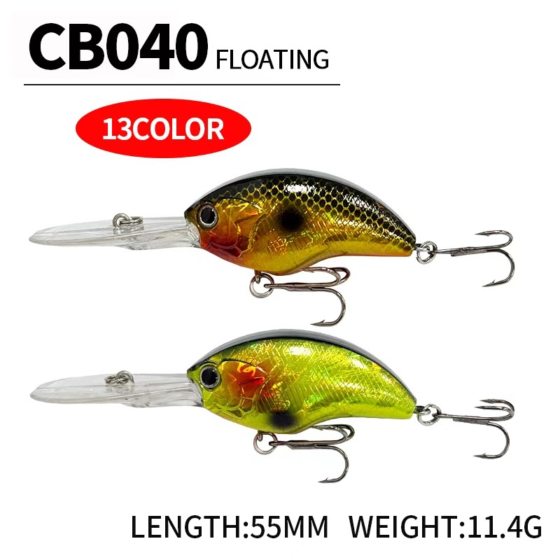 55MM 11.4G Crankbait Fishing L - Fishing Lure Jerkbait recensione e prezzo