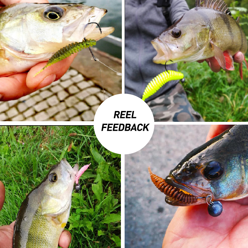 ESFISHING Fishing Tiny Worm Ba - Fishing Lure Soft Plastic recensione e prezzo