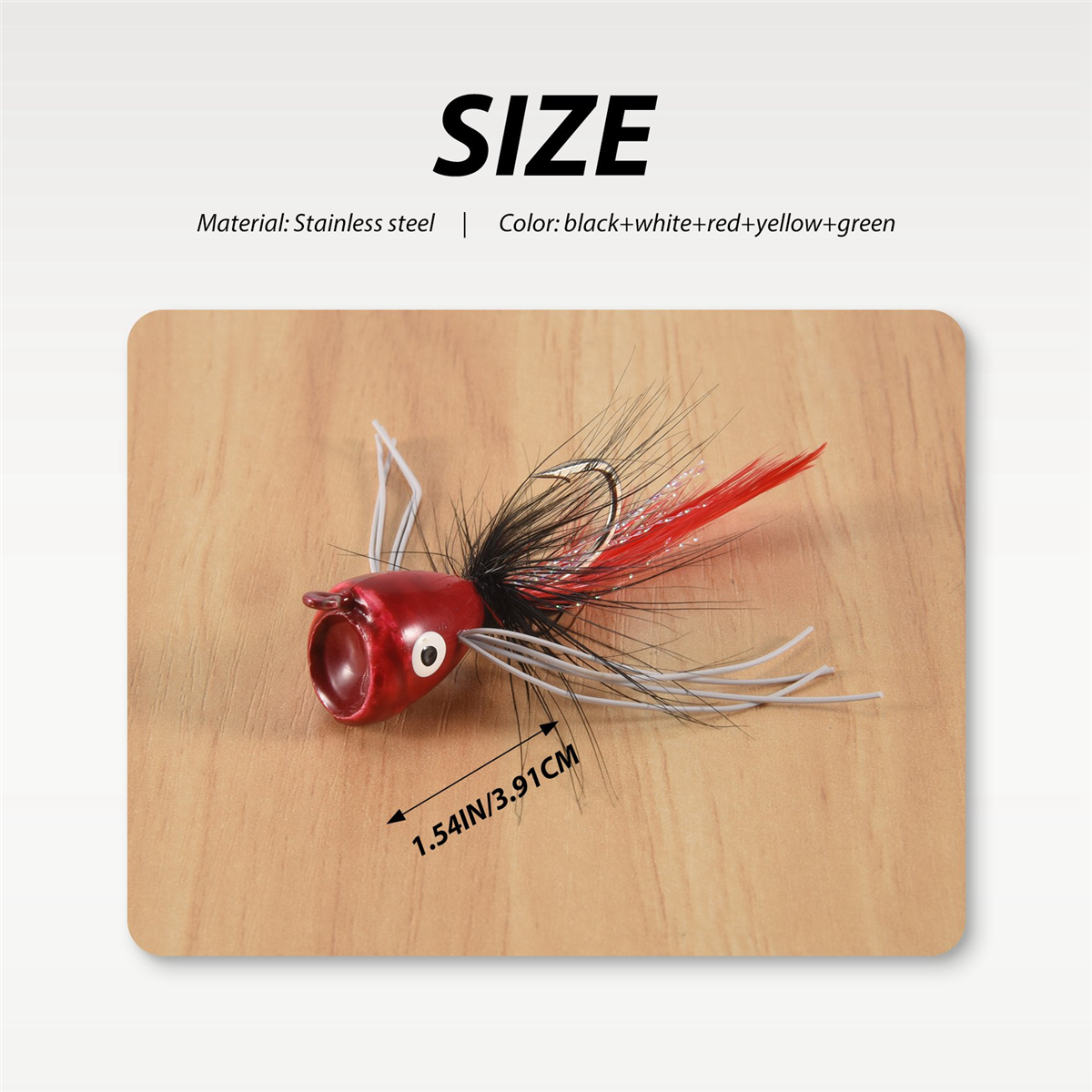 10PCS Fly Fishing Poppers,Topw - Fishing Lure Popper recensione e prezzo