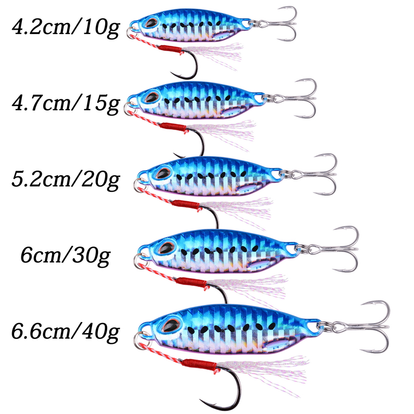 Jigs 10g 15g 20g 30g 40g Fishi - Fishing Lure Spoon recensione e prezzo