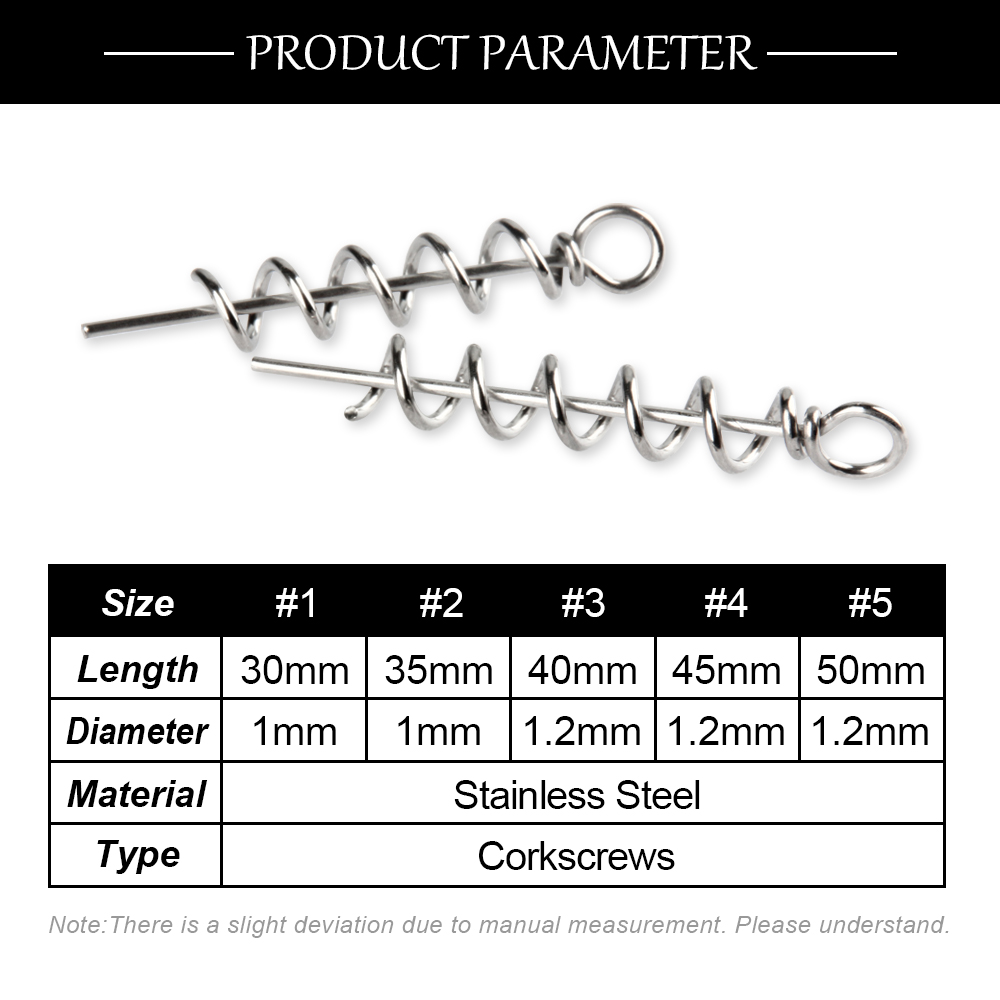 Spinpoler Fishing Bait Corkscr - Fishing Lure Accessories recensione e prezzo
