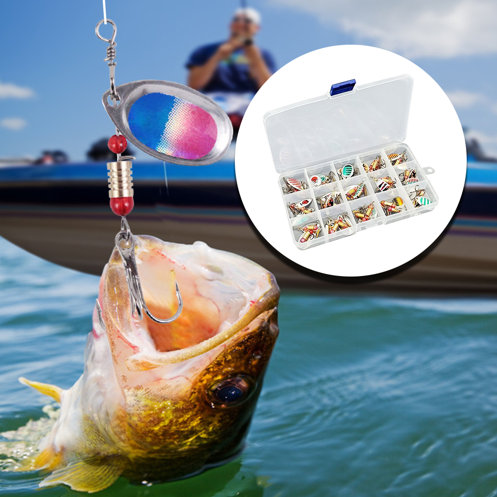 30pcs Metal Spoon Spinner Fish - Fishing Lure Spinner recensione e prezzo