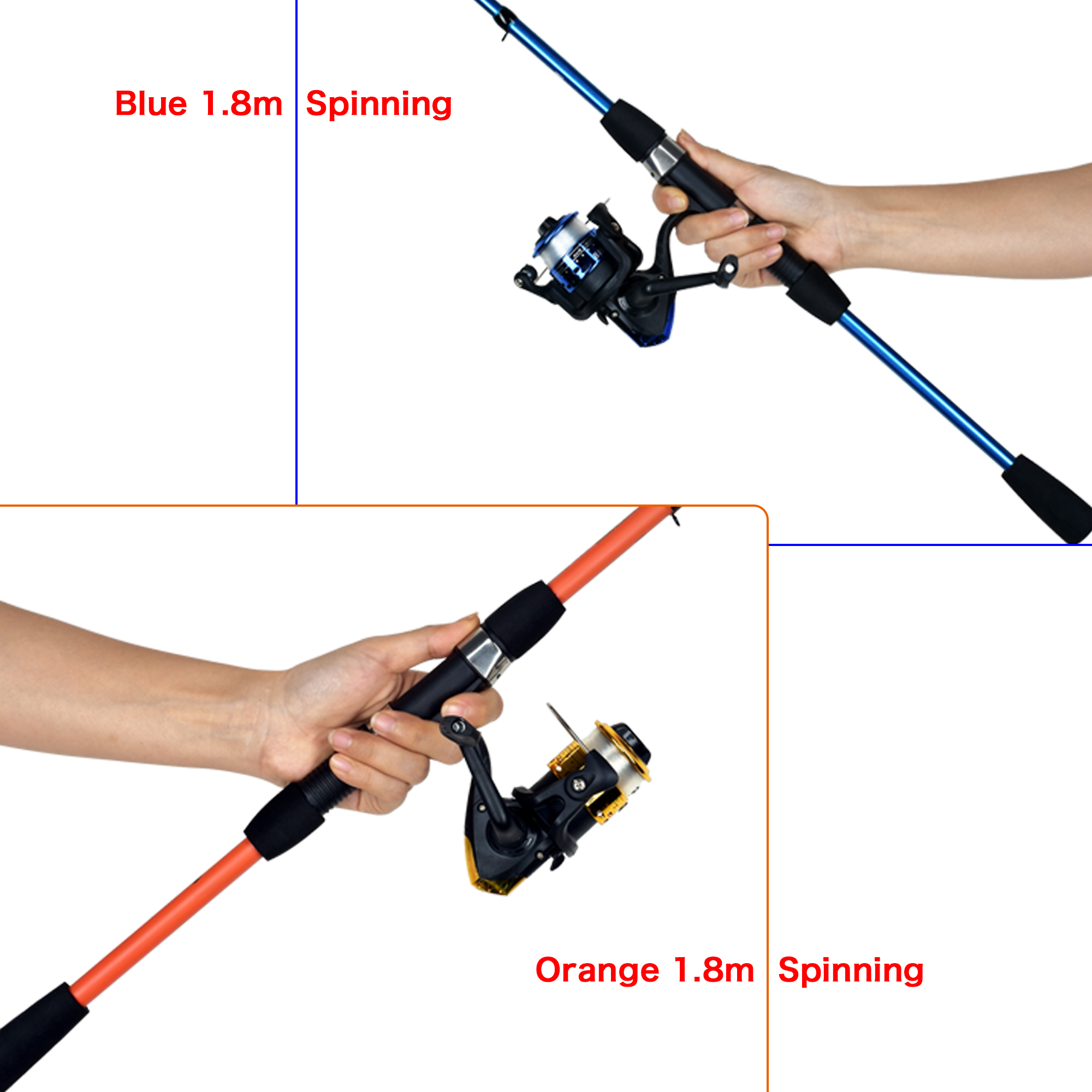 BIUTIFU Spinning Fishing Rod S - Fishing Lure Spinner recensione e prezzo