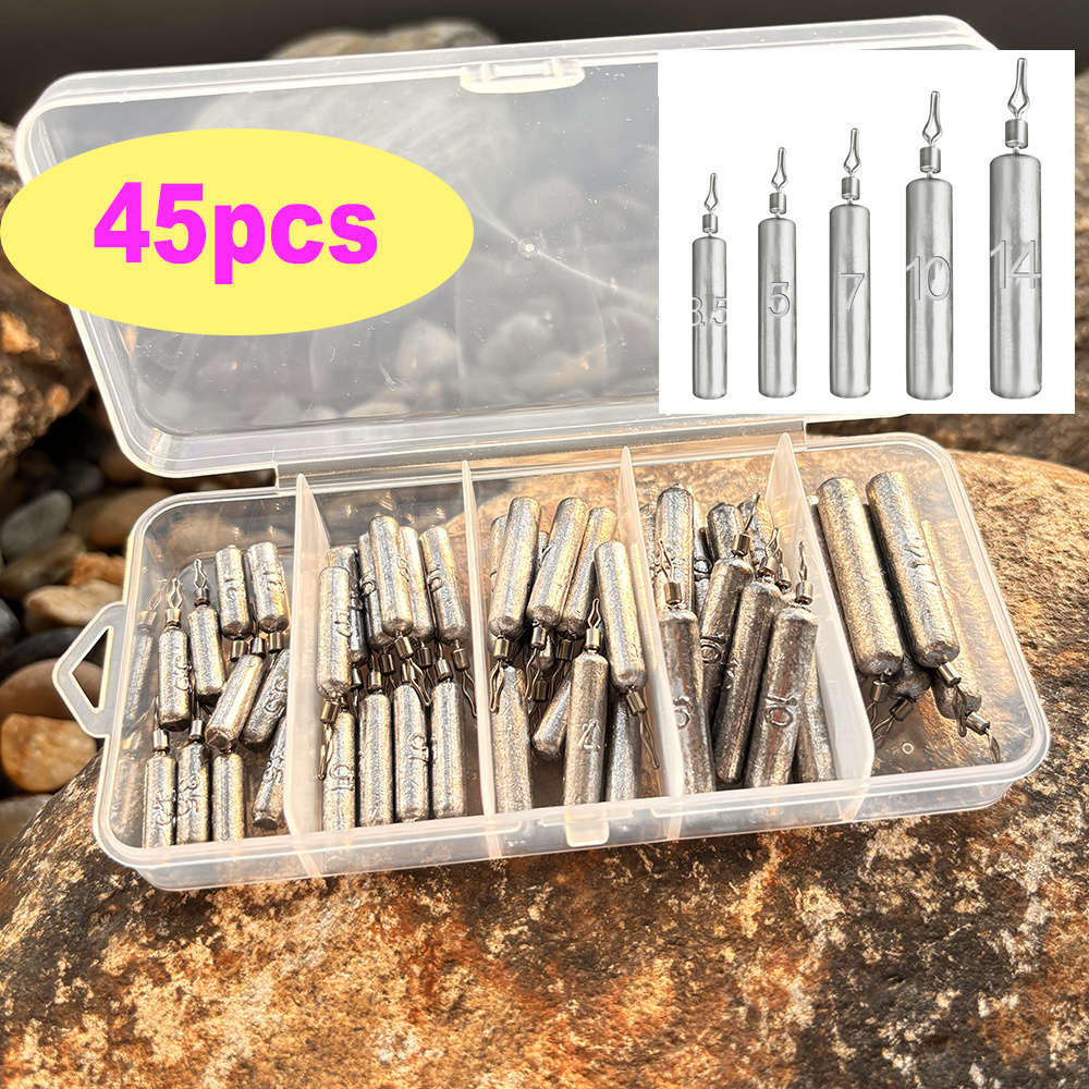 45pcs/box Fishing Weight 3.5g  - Fishing Lure Box recensione e prezzo