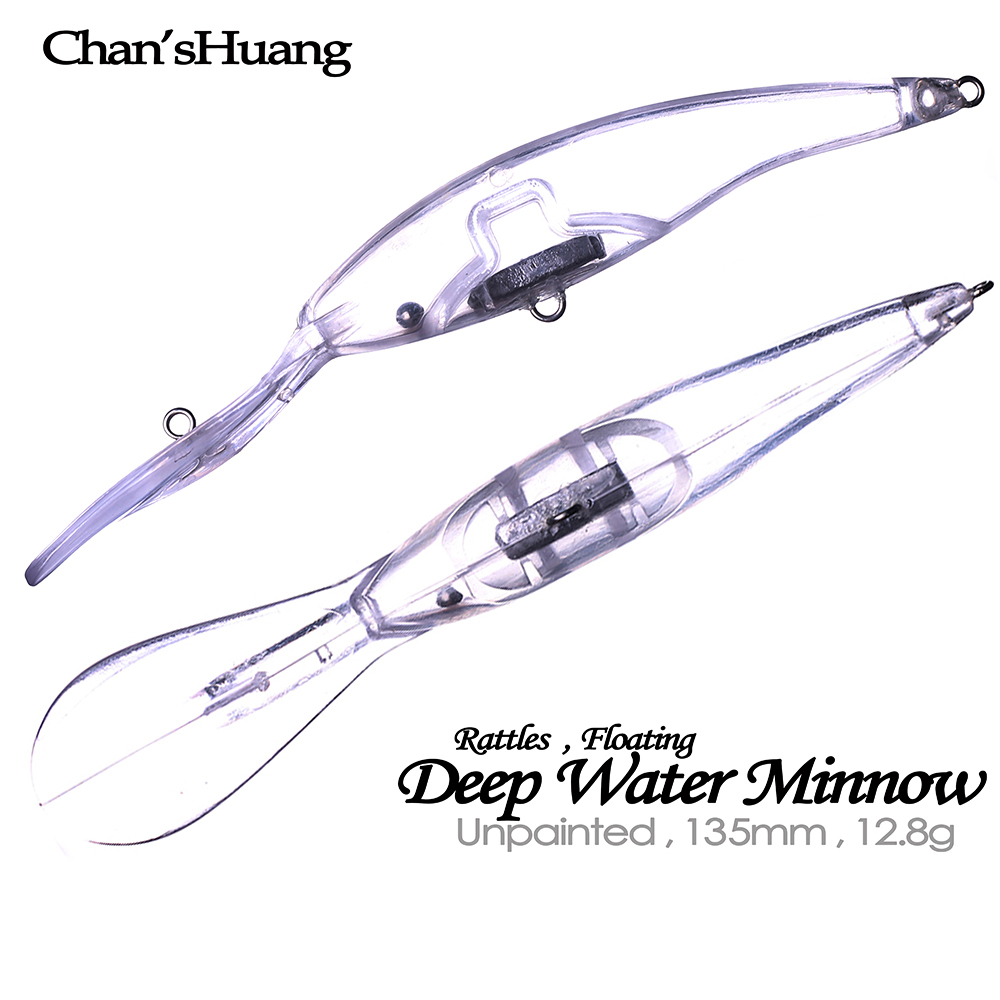 Chan’sHuang 20PCS Unpainted Bl - Fishing Lure Topwater recensione e prezzo