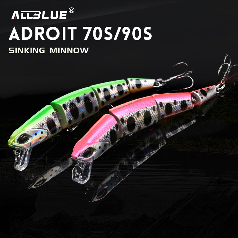 ALLBLUE Professional Jointed S - Fishing Lure Popper recensione e prezzo