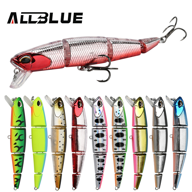 ALLBLUE Professional Jointed S - Fishing Lure Popper recensione e prezzo