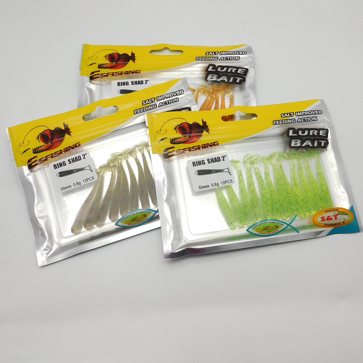 ESFISHING Swing Impact Ring Sh - Fishing Lure Soft Plastic recensione e prezzo